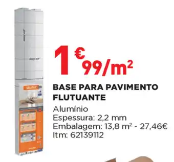 Bricomarché Base Para Pavimento Flutante promoção