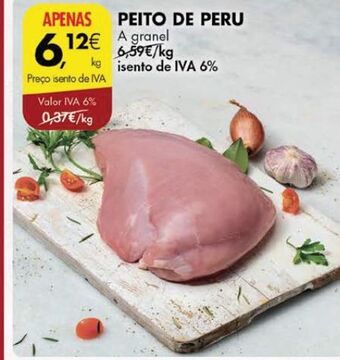 Pingo Doce Peito de peru promoção