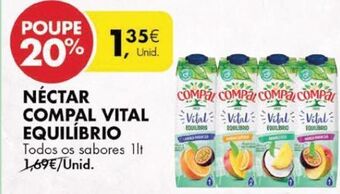 Pingo Doce Néctar compal promoção