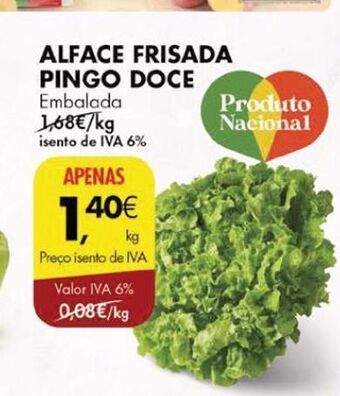 Pingo Doce Alface frisada pingo doce promoção