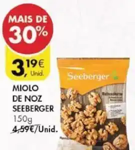 Pingo Doce Snacks seeberger promoção