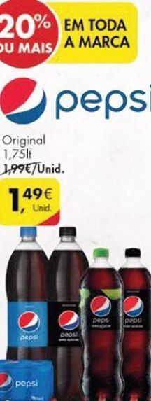 Pingo Doce Refrigerante de cola pepsi promoção
