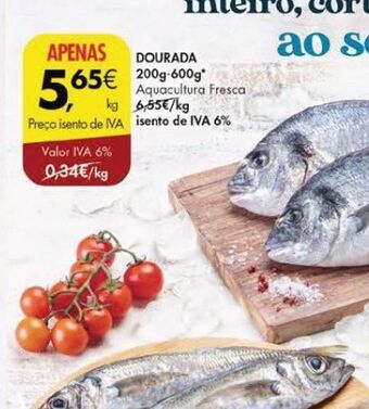 Pingo Doce Dourada promoção