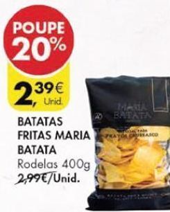 Pingo Doce Batatas fritas maria batata promoção