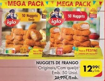 Pingo Doce Nuggets de frango iglo promoção
