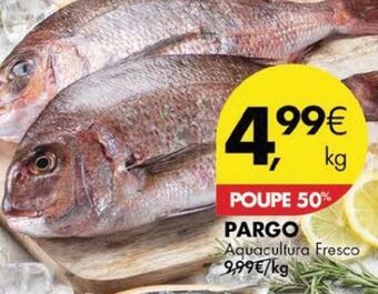 Pingo Doce Pargo promoção
