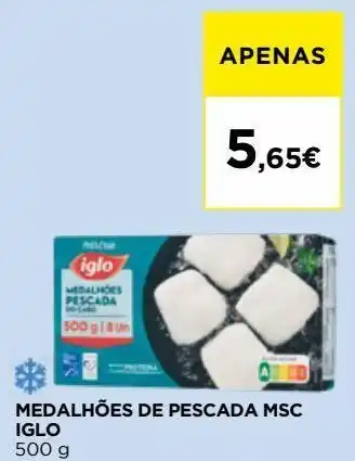 El Corte Inglés Peixe congelado iglo promoção