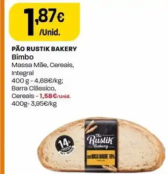 Intermarché Pão rustik bakary promoção