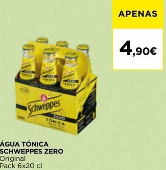 Água tônica schweppes