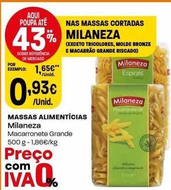 Intermarché Massas milaneza promoção