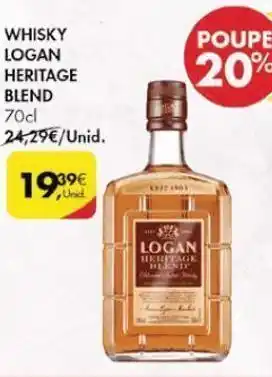 Pingo Doce Whisky escocês logan promoção