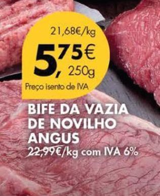 Pingo Doce Bife novilho promoção