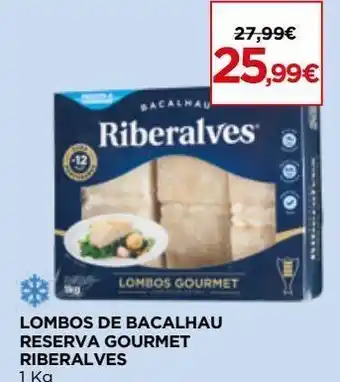 El Corte Inglés Bacalhau congelado riberalves promoção