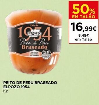 El Corte Inglés Peito de peru com casca promoção
