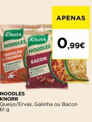 El Corte Inglés Noodles knorr promoção