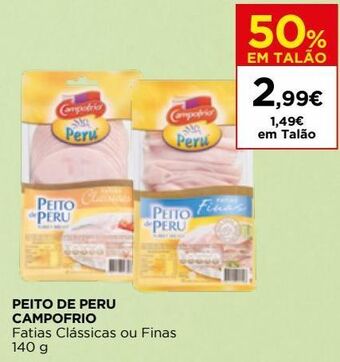El Corte Inglés Peito de peru campofrio promoção
