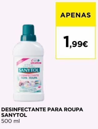 El Corte Inglés Desinfetante sanytol promoção