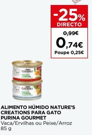 El Corte Inglés Comida para gatos purina promoção