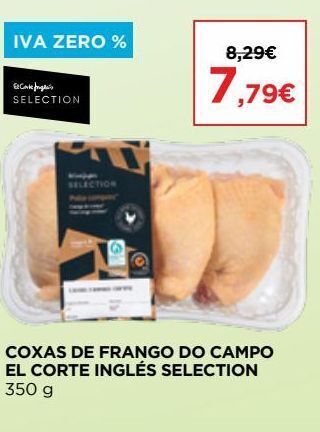 El Corte Inglés Coxa de frango el corte inglés promoção