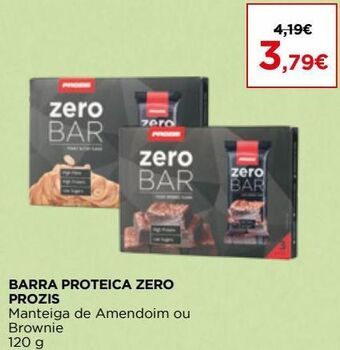 El Corte Inglés Barra de cereal sem glúten prozis promoção