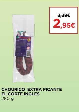 El Corte Inglés Chouriço el corte inglés promoção