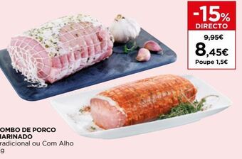 El Corte Inglés Lombo de porco promoção