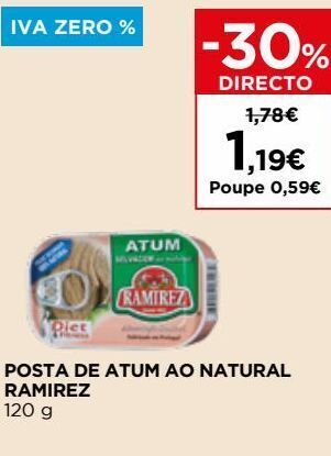 El Corte Inglés Atum em lata ramirez promoção
