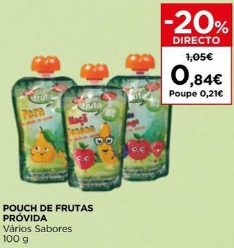 El Corte Inglés Polpa de frutas promoção