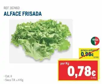 Makro Alface promoção
