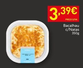 Recheio Bacalhau promoção