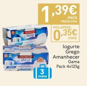 Recheio Iogurte grego amanhecer promoção