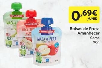 Polpa de frutas amanhecer
