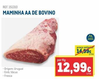 Makro Carne bovina promoção