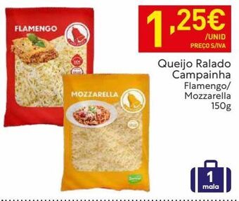 Recheio Queijo ralado campainha promoção