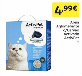 Amanhecer Areia para gato activpet promoção