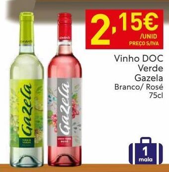 Recheio Vinhos gazela promoção