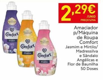 Recheio Amaciador comfort promoção