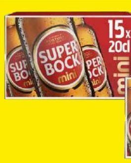 Recheio Cerveja super bock promoção