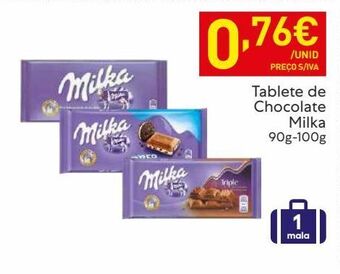 Recheio Chocolates milka promoção