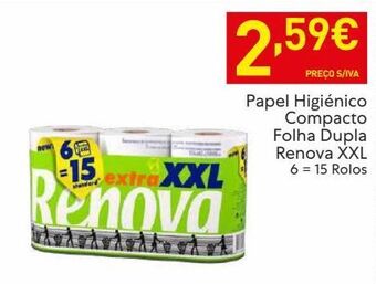 Recheio Papel higiênico renova promoção