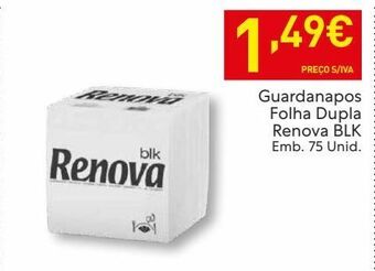 Recheio Guardanapos de papel renova promoção