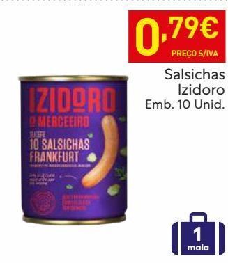 Recheio Salsicha izidoro promoção