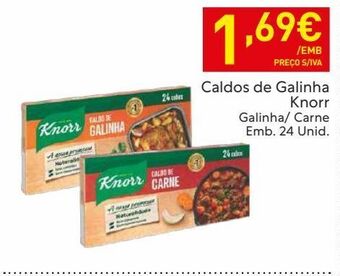 Recheio Caldo knorr promoção