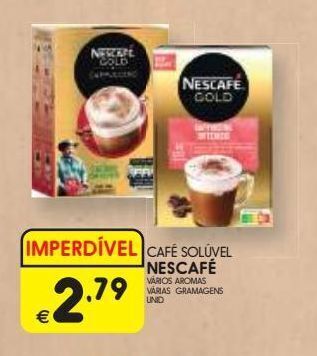 Café solúvel nescafé