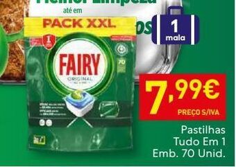 Recheio Limpadores fairy promoção