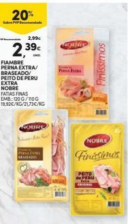 Continente Bom dia Presunto nobre promoção