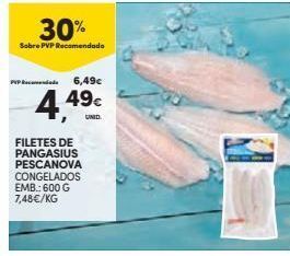 Continente Bom dia Filé de peixe promoção
