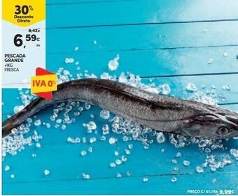 Continente Bom dia Peixe promoção