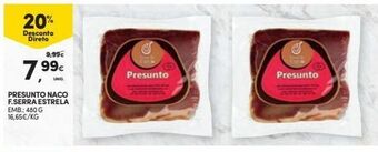 Continente Bom dia Presunto promoção