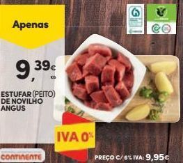 Continente Bom dia Carne bovina promoção